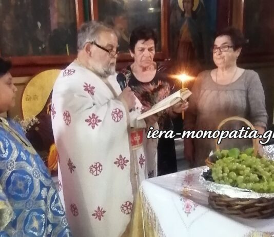 Λαμπρός Εορτασμός της Μεταμορφώσεως του Σωτήρος στην Παναγία τη Μηλιώτισσα