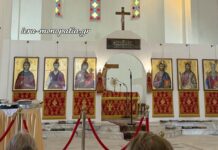 Ευλογήθηκαν οι Φανουρόπιτες στον Ι.Ν. Αγίου Χριστοδούλου Κασσανδρείας