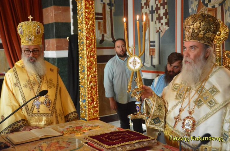 Λαμπρός εορτασμός για τα «Εννιάμερα της Παναγίας» στην Ιερά Μονή Παναγίας του Έβρου στη Μάκρη