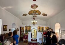 Σαμοθράκη: Αρχιερατική Θεία Λειτουργία στην Παναγία Κρημνιώτισσα