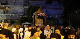 Με λαμπρότητα και πάνδημη συμμετοχή η απόδοση της Κοιμήσεως της Θεοτόκου στην Καλλιθέα Θεσσαλονίκης