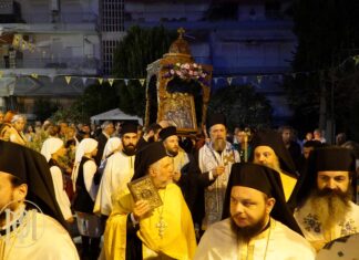 Με λαμπρότητα και πάνδημη συμμετοχή η απόδοση της Κοιμήσεως της Θεοτόκου στην Καλλιθέα Θεσσαλονίκης