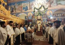 Με λαμπρότητα και κατάνυξη εορτάστηκε ο Άγιος Κοσμάς ο Αιτωλός στην Κομοτηνή