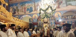 Με λαμπρότητα και κατάνυξη εορτάστηκε ο Άγιος Κοσμάς ο Αιτωλός στην Κομοτηνή
