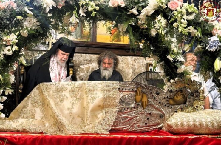 Τα Εγκώμια της Κοιμήσεως της Θεοτόκου στη Γεθσημανή
