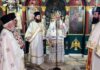 Αρχιερατική Θεία Λειτουργία από τον Επίσκοπο Αλμωπίας Στέφανο στην Επισκοπή Ναούσης