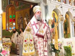 Λαμπρός εορτασμός της Αγίας Ευφημίας στη Νέα Χαλκηδόνα – Υποδοχή της Εικόνας «Άξιον Εστί»