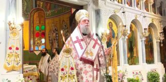 Λαμπρός εορτασμός της Αγίας Ευφημίας στη Νέα Χαλκηδόνα – Υποδοχή της Εικόνας «Άξιον Εστί»