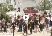 Αδιανόητες εικόνες στην κηδεία του Μαζωνάκη – Έσπασε μνήμα και άνθρωποι βρέθηκαν μέσα σε τάφο (ΒΙΝΤΕΟ)