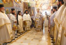 Πάνδημος εορτασμός στην Ιερά Μονή Γενεσίου Θεοτόκου Αντινίτσης