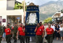 Η Καλαμάτα υποδέχθηκε την Παναγία τη Δημιοβίτισσα