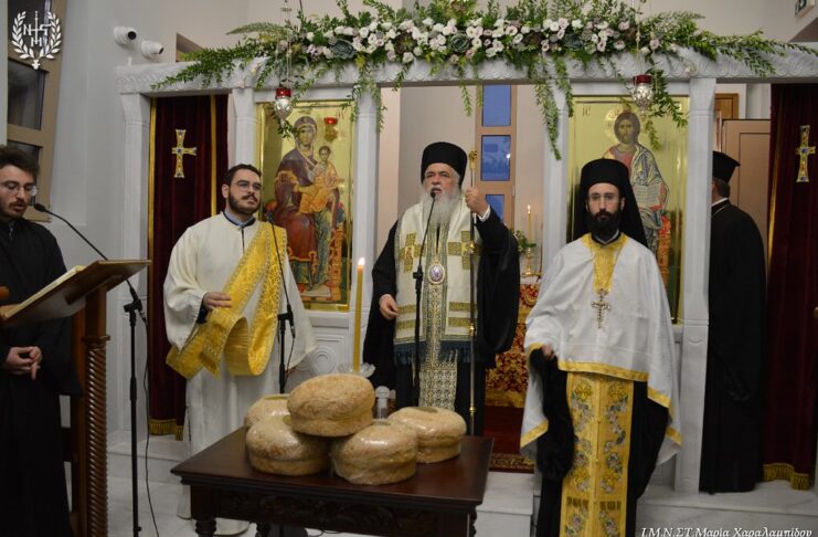 Θυρανοίξια Ιερού Μητροπολιτικού Παρεκκλησίου της Παναγίας της Μυρτιδιώτισσας
