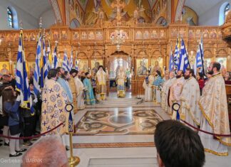 Με εκκλησιαστική λαμπρότητα και κατάνυξη τιμήθηκαν τα 114α Ελευθέρια της Νάουσας