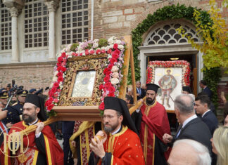 Θεσσαλονίκη: Πάνδημη Λιτανεία της Παναγίας Χοζοβιωτίσσης και του Πολιούχου Αγίου Δημητρίου