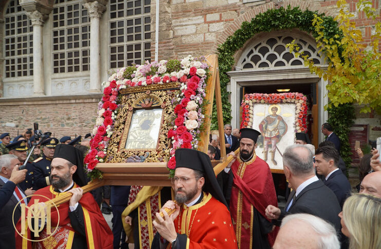 Θεσσαλονίκη: Πάνδημη Λιτανεία της Παναγίας Χοζοβιωτίσσης και του Πολιούχου Αγίου Δημητρίου
