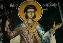 Μέσα στο σκοτάδι το πρόσωπό του έλαμπε σαν τον ήλιο