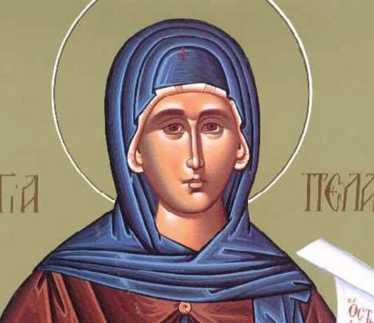 Εορτή της Οσίας Πελαγίας – Συναξάρι